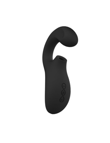 LELO - ENIGMA DOUBLE SUCTION STIMULATION MASSAGER BLACK