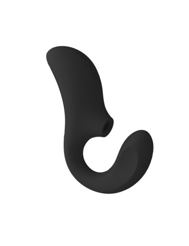 LELO - ENIGMA DOUBLE SUCTION STIMULATION MASSAGER BLACK
