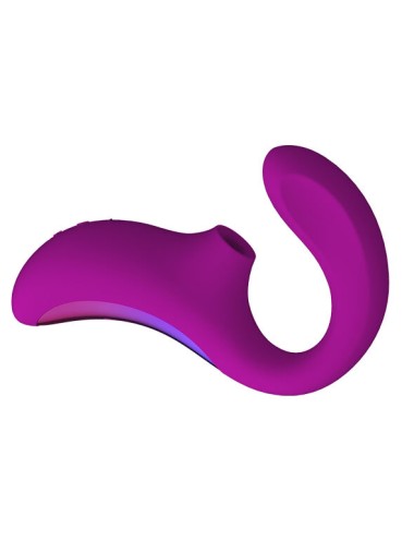 LELO - ENIGMA DOUBLE SUCTION STIMULATION PURPLE MASSAGER