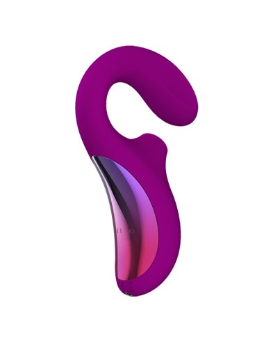 LELO - ENIGMA DOUBLE SUCTION STIMULATION PURPLE MASSAGER