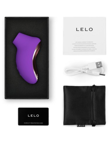 LELO - SONA 2 TRAVEL PURPLE SONIC CLITORIS MASSAGER
