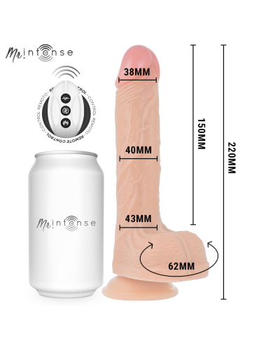 MR INTENSE - BROSNAN REALISTIC PENIS REMOTE CONTROL 22 CM -O- 4 CM