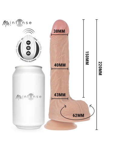 MR INTENSE - BALDWIN REALISTIC PENIS REMOTE CONTROL 22 CM -O- 4 CM