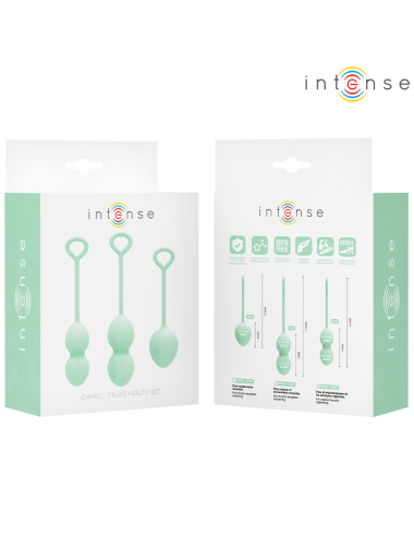 INTENSE - CHARLI KEGEL BALL KIT LIGHT JADE GREEN