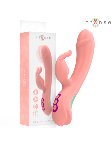 INTENSE - RACHEL RABBIT VIBRATOR 5 VIBRATIONS PINK