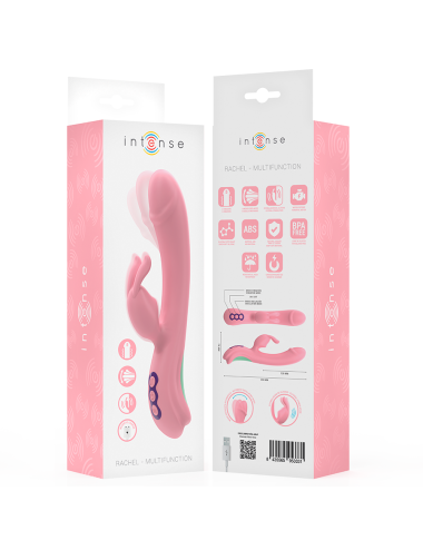 INTENSE - RACHEL RABBIT VIBRATOR 5 VIBRATIONS PINK