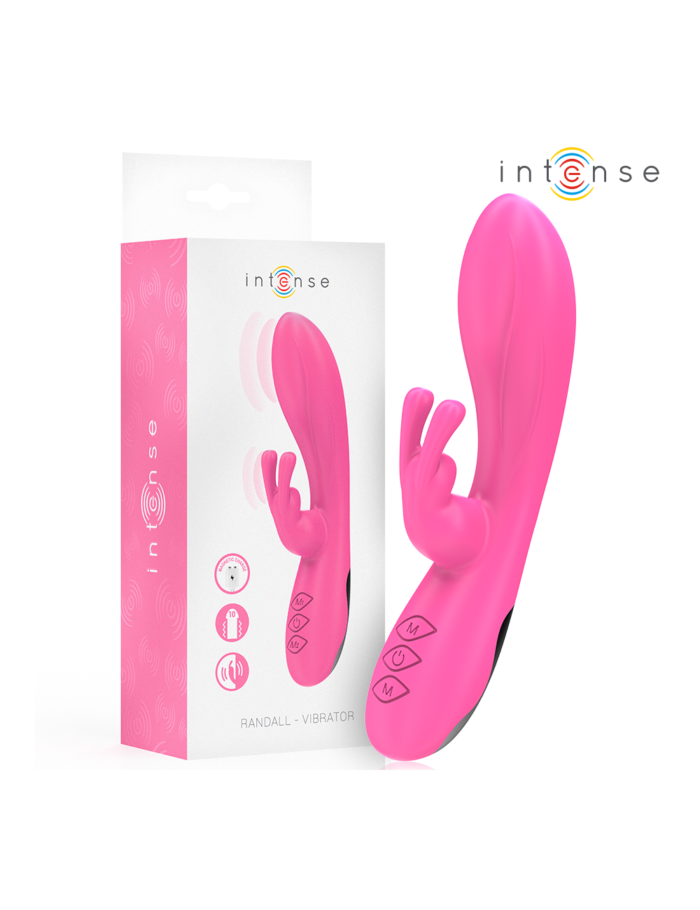 INTENSE - RANDALL RABBIT VIBRATOR 10 VIBRATIONS PINK