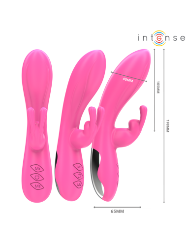 INTENSE - RANDALL RABBIT VIBRATOR 10 VIBRATIONS PINK