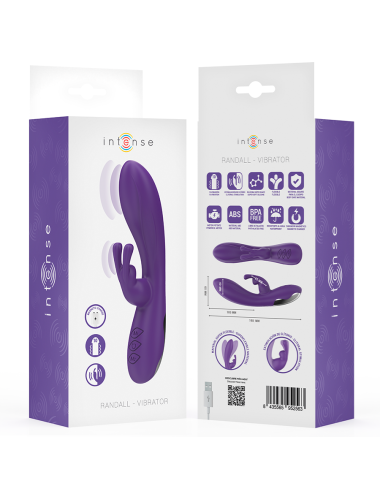 INTENSE - RANDALL RABBIT VIBRATOR 10 VIBRATIONS PURPLE