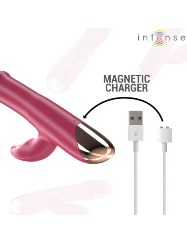 INTENSE - CHLOE MULTIFUNCTION VIBRATOR 3 IN 1 RED