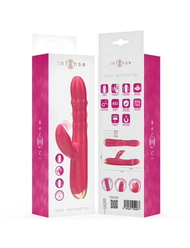 INTENSE - CHLOE MULTIFUNCTION VIBRATOR 3 IN 1 RED