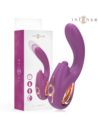 INTENSE - LALI MULTIFUNCTION G-SPOT VIBRATOR TAPPING & THRUST & VIBRATION PURPLE