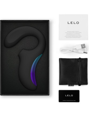 LELO - ENIGMA WAVE TRIPLE VIBRATION MASSAGER BLACK