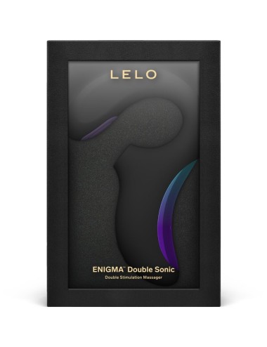 LELO - ENIGMA DOUBLE SONIC VIBRATOR POINT G BLACK