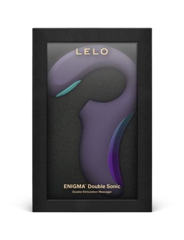 LELO - ENIGMA DOUBLE SONIC VIBRATOR POINT G CYBER PURPLE