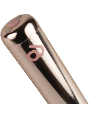 ROCKS-OFF - RECHARGEABLE VIBRATING BULLET GOLDEN ROSE