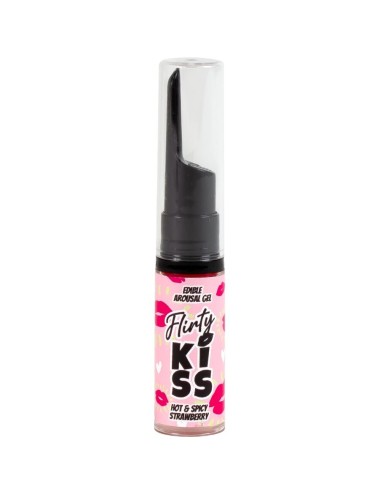 SECRETPLAY - FLIRTY KISS GELS WITH ORAL SEX EFFECTS STRAWBERRY & MINT 2 x 8 GR