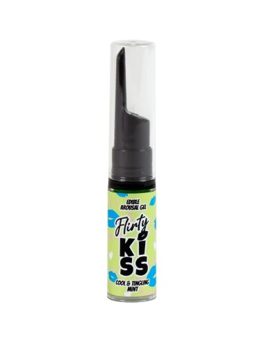 SECRETPLAY - FLIRTY KISS GELS WITH ORAL SEX EFFECTS STRAWBERRY & MINT 2 x 8 GR