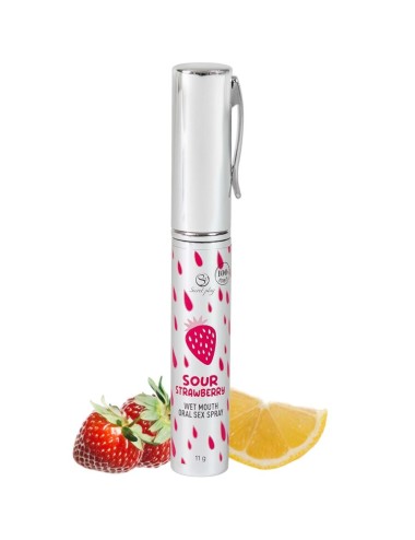 SECRETPLAY - SOUR STRAWBERRY ORAL SEX SPRAY