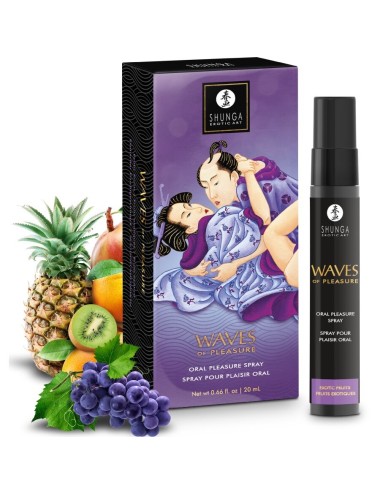 SHUNGA - WAVES PLEASURE SPRAY ORAL SEDUCTIVE EXOTIC FRUITS 20 ML