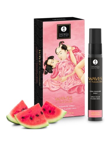 SHUNGA - WAVES PLEASURE SPRAY ORAL SEDUCTIVE WATERMELON 20 ML