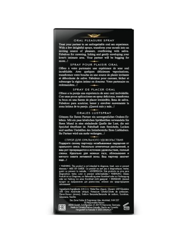 SHUNGA - WAVES PLEASURE SPRAY ORAL SEDUCTIVE WATERMELON 20 ML