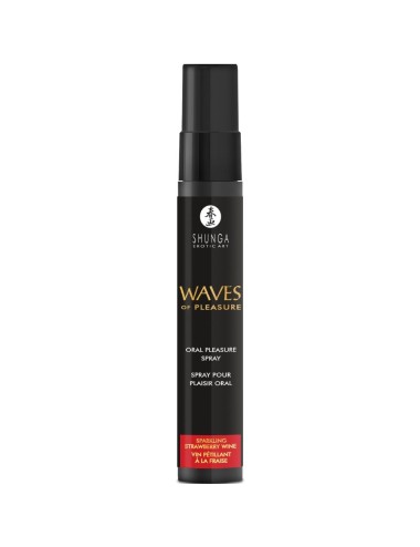 SHUNGA - WAVES PLEASURE SPRAY ORAL SEDUCTIVE STRAWBERRY 20 ML