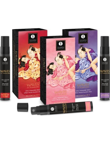 SHUNGA - WAVES PLEASURE SPRAY ORAL SEDUCTIVE STRAWBERRY 20 ML