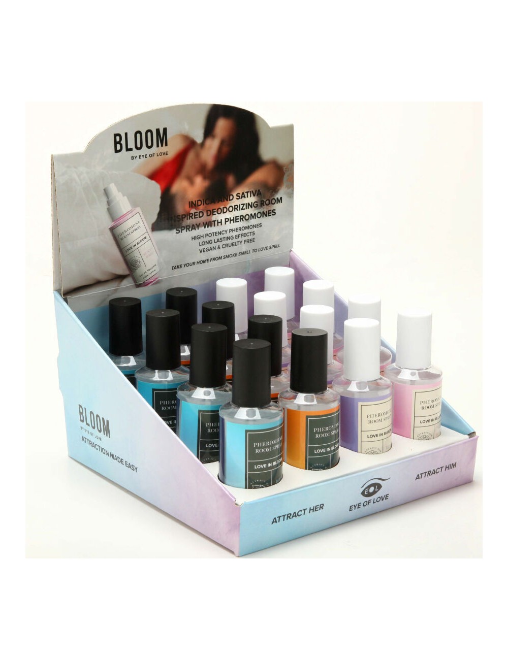 EYE OF LOVE - BLOOM DISPLAY 4X4 ROOM SPRAY