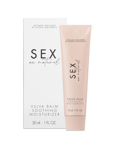 BIJOUX INDISCRETS - SEX AU NATUREL VULVA BALM SOOTHING MOISTURIZER 30 ML