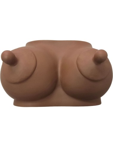 DIABLO PICANTE - PIGGY BANK IN THE SHAPE OF BOOBS DARK TONE