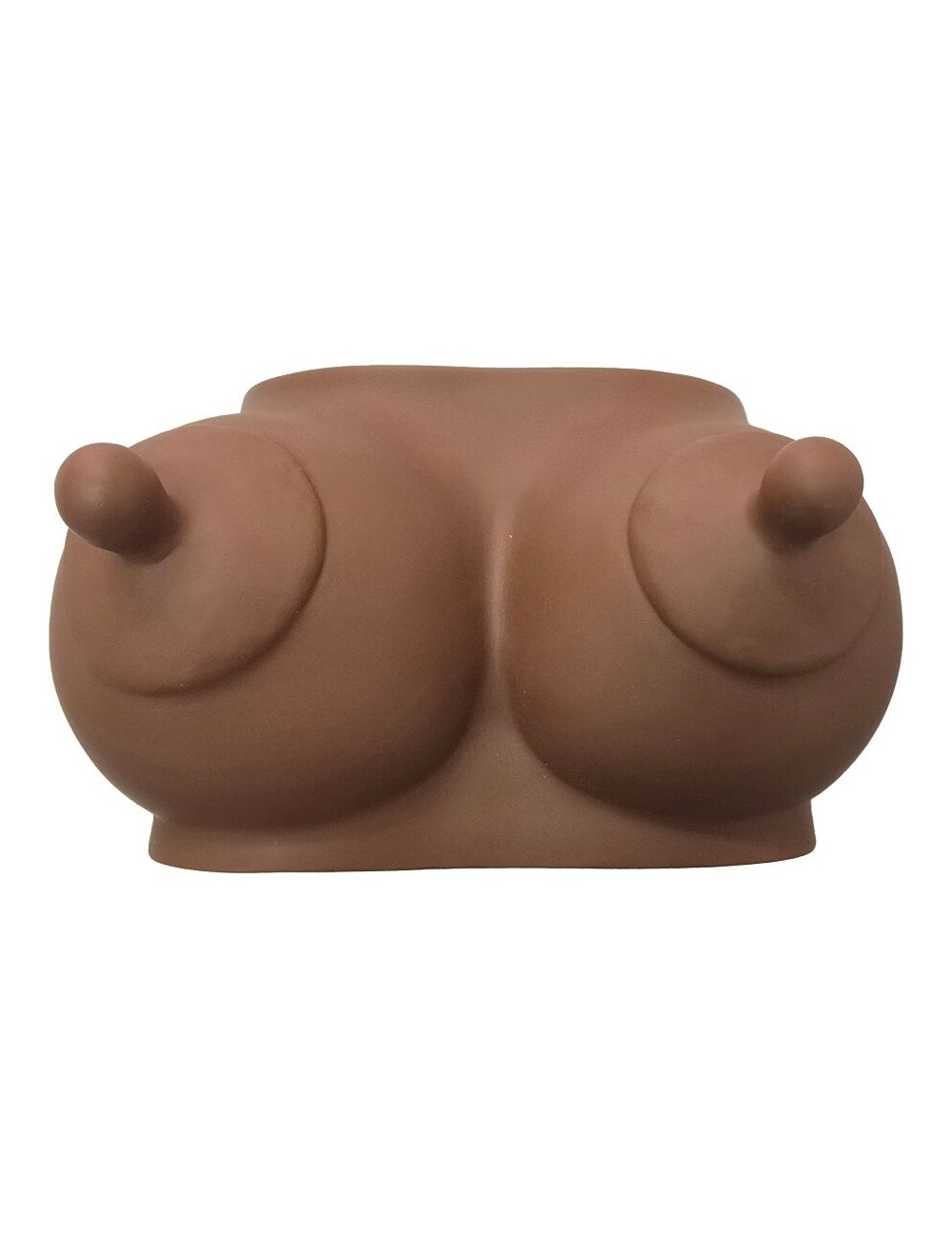 DIABLO PICANTE - PIGGY BANK IN THE SHAPE OF BOOBS DARK TONE