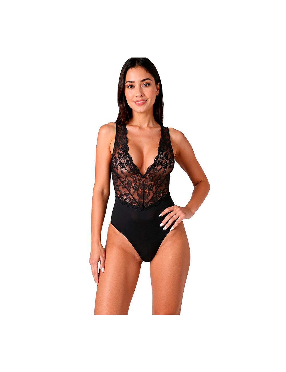 PASSION - EVALIE BODY BLACK L/XL