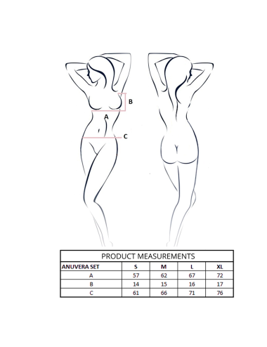 PASSION - ANUVERA BRA + THONG SET FIRE BRICK L/XL