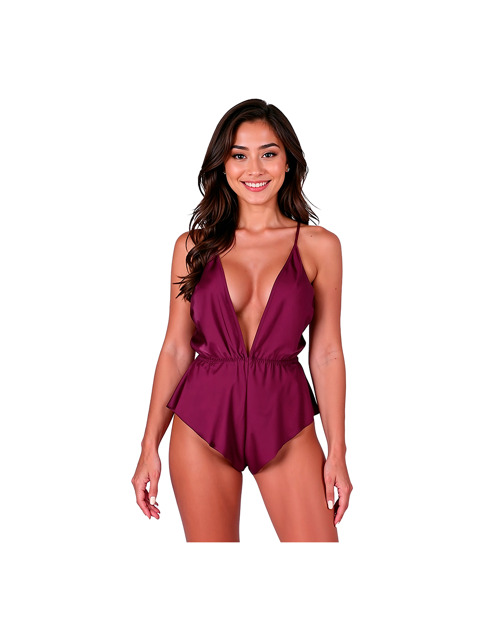 PASSION - SENSIE BODY PLUM L/XL