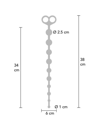 TOYJOY - FLEXIBLE ANAL BALLS