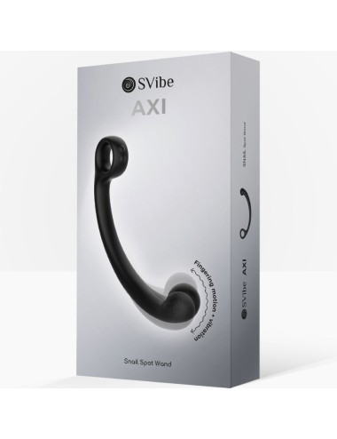 SNAIL VIBE - AXI VIBRATING MASSAGE WAND BLACK