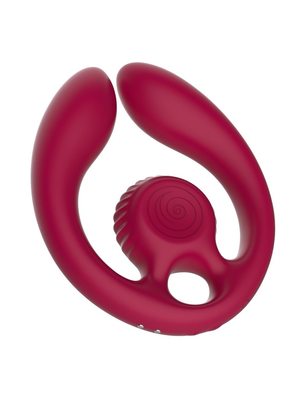 SNAIL VIBE - GIZI DUO COUPLES STIMULATOR REMOTE CONTROL BURGUNDY