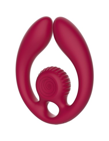 SNAIL VIBE - GIZI DUO COUPLES STIMULATOR REMOTE CONTROL BURGUNDY