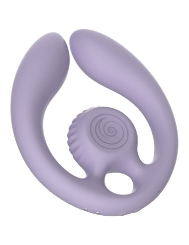 SNAIL VIBE - GIZI DUO COUPLES STIMULATOR REMOTE CONTROL LILAC