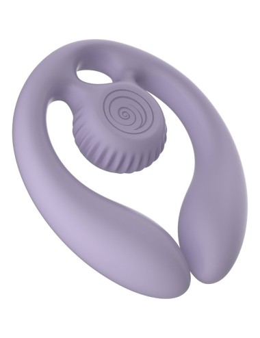 SNAIL VIBE - GIZI DUO COUPLES STIMULATOR REMOTE CONTROL LILAC