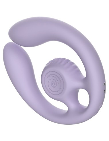 SNAIL VIBE - GIZI DUO COUPLES STIMULATOR REMOTE CONTROL LILAC