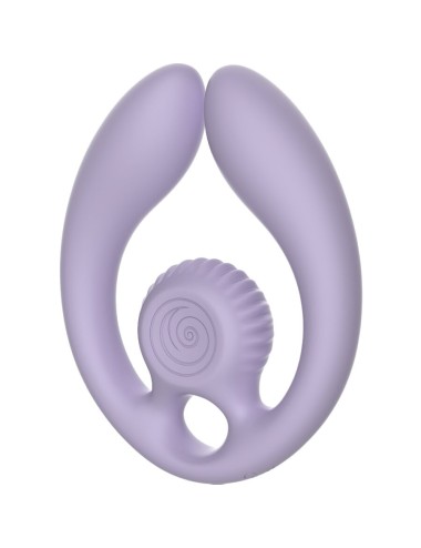 SNAIL VIBE - GIZI DUO COUPLES STIMULATOR REMOTE CONTROL LILAC