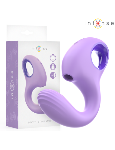 INTENSE - BAXTER VIBRATOR & STIMULATOR VIOLET