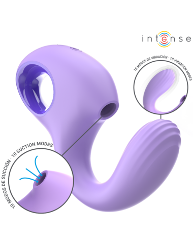 INTENSE - BAXTER VIBRATOR & STIMULATOR VIOLET