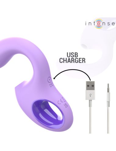 INTENSE - BAXTER VIBRATOR & STIMULATOR VIOLET