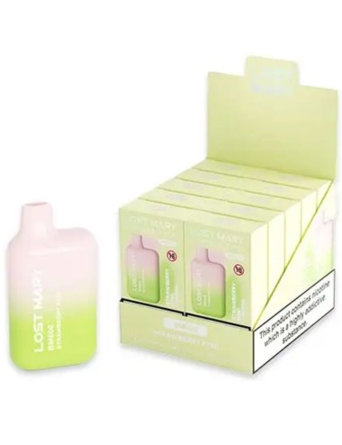 LOST MARY - BM600 NICOTINE VAPER 2% DISPOSABLE STRAWBERRY KIWI