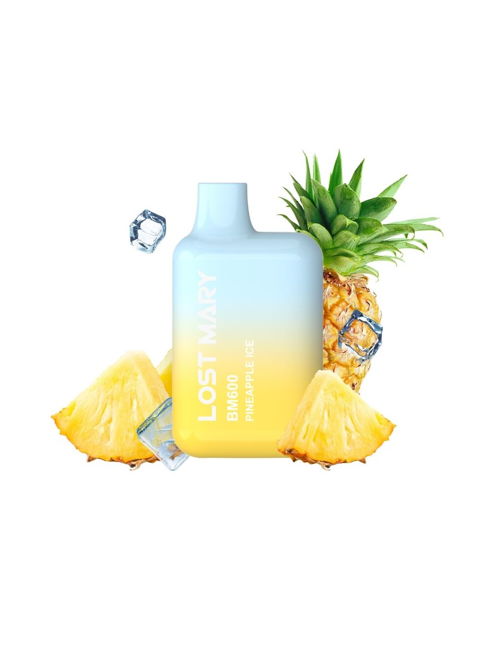 LOST MARY - BM600 NICOTINE VAPER 2% DISPOSABLE PINEAPPLE ICE
