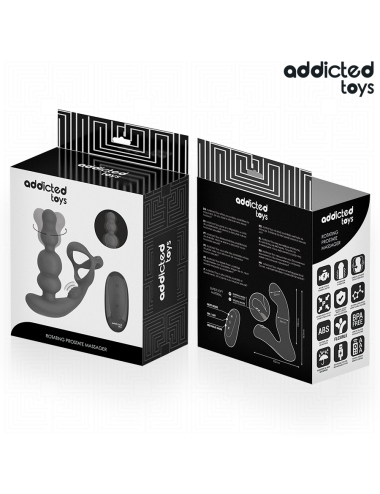 ADDICTED TOYS - ROTATING PROSTATE MASSAGER REMOTE CONTROL
