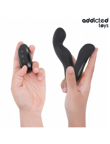 ADDICTED TOYS - OSCILLATING PROSTATE MASSAGER WITH PULSATION MODE REMOTE CONTROL